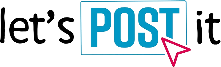 Let's Post It logo