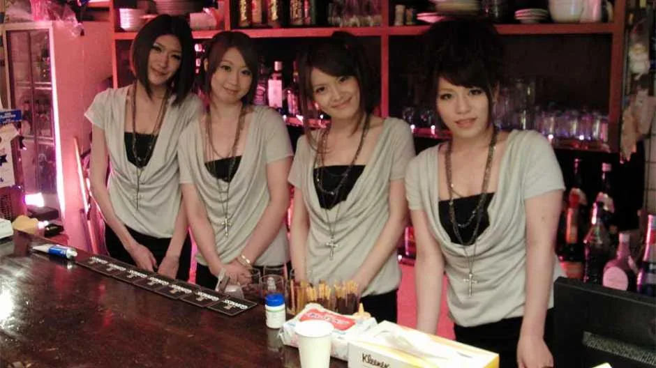 Anna Kirishima, Haruka Sasano, Hinata Hyuga and Kana Suzuki are sexy waitresses - Japan HDV - 287994