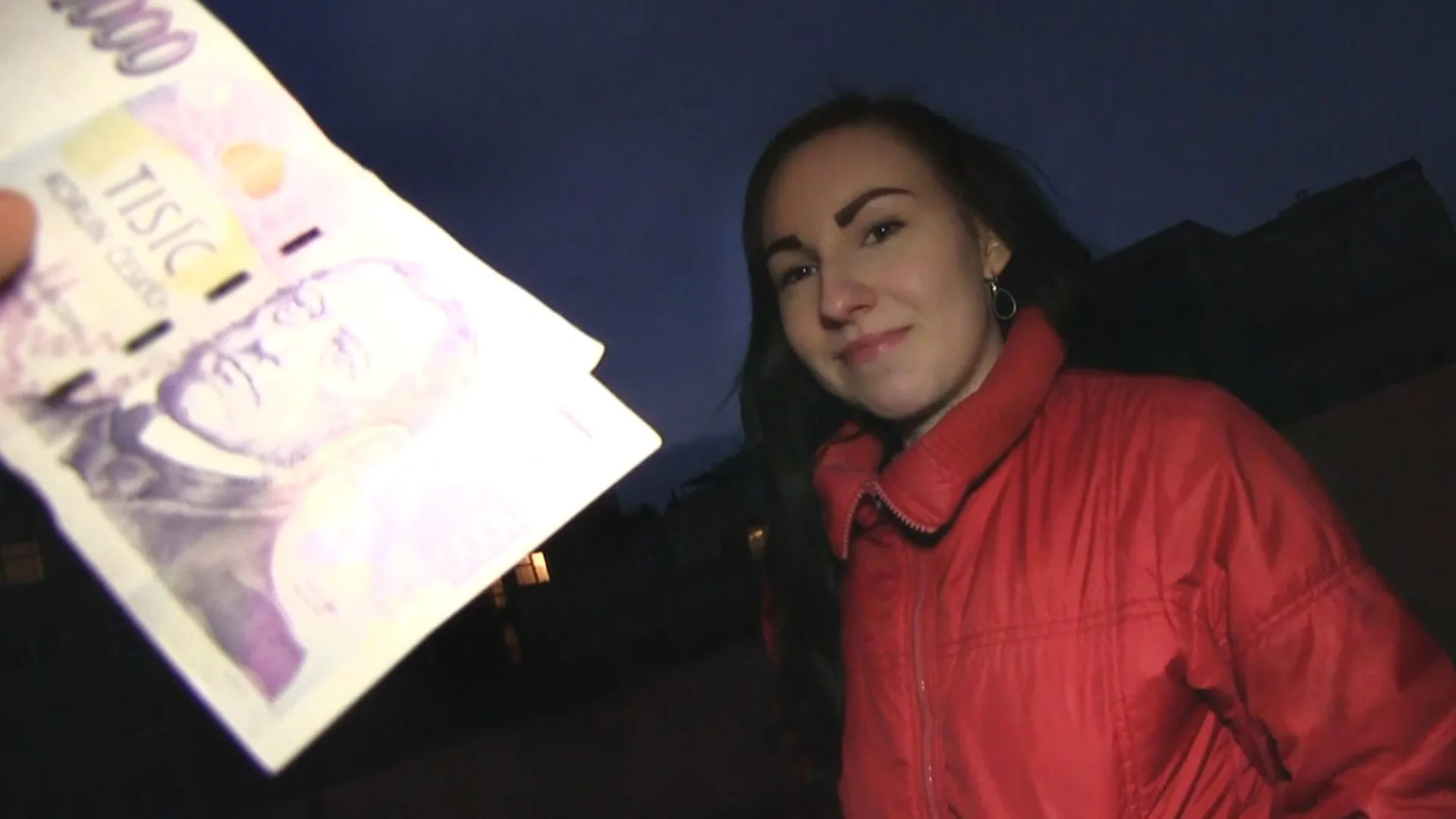 Brunette Takes A Stranger's Hot Cumshot Thinking He's A Talent Agent - Public Agent - 1123306