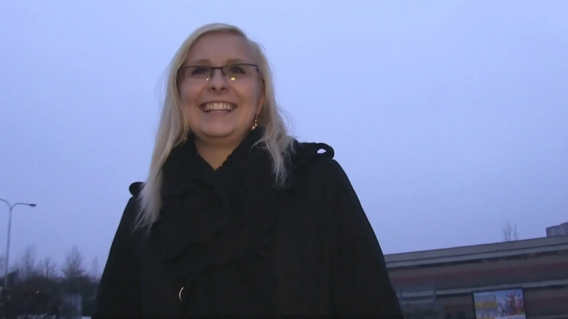 Curvy Blonde Takes All Of Stranger's Cock Deep Inside Her Pussy - Public Agent - 1123316