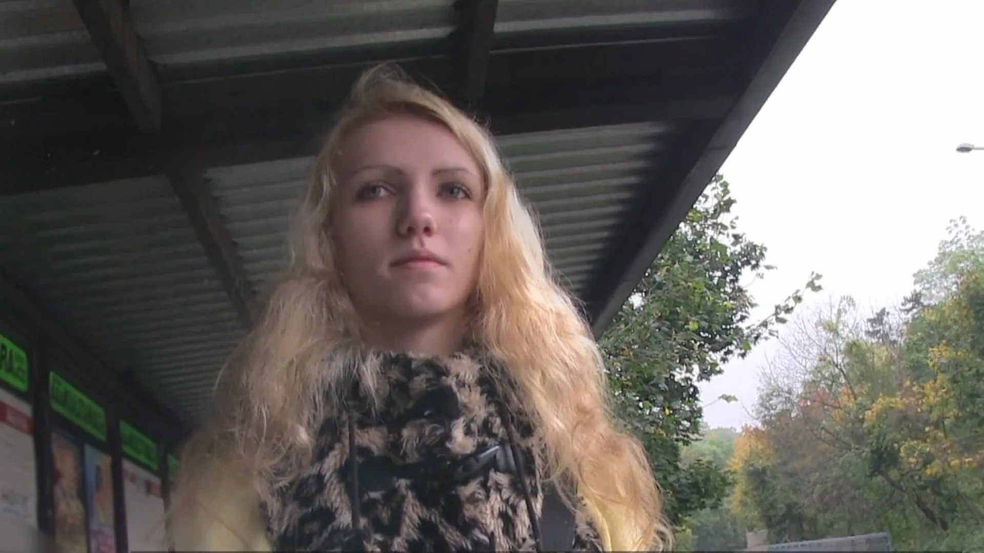 Blonde Rides Cock Instead of the Bus - Public Agent - 1123401