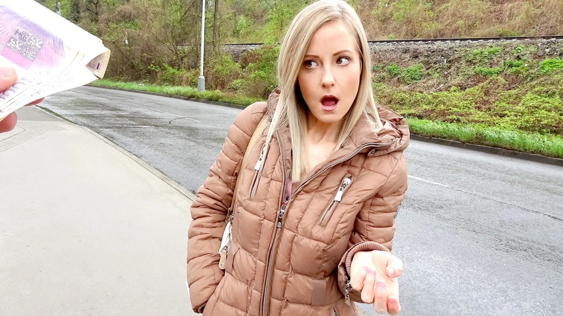 Student Actress Fucked Outside - Public Agent - 1123615