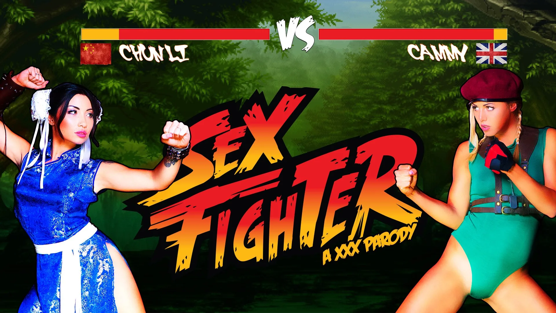 Sex Fighter: Chun Li vs. Cammy (XXX Parody) - Hot And Mean - 1096082
