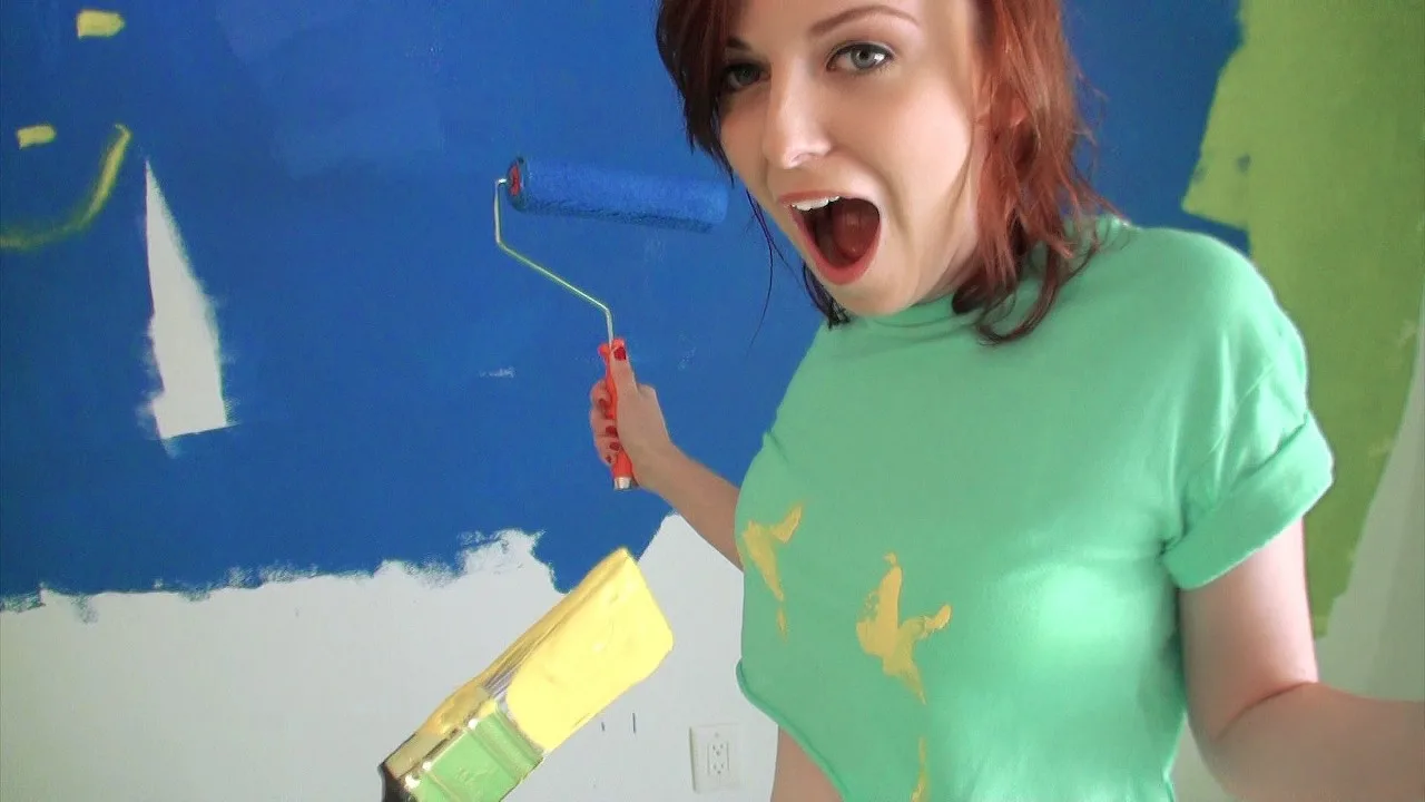 Redhead Tits Painting Nude - Lets Try Anal - 1100618
