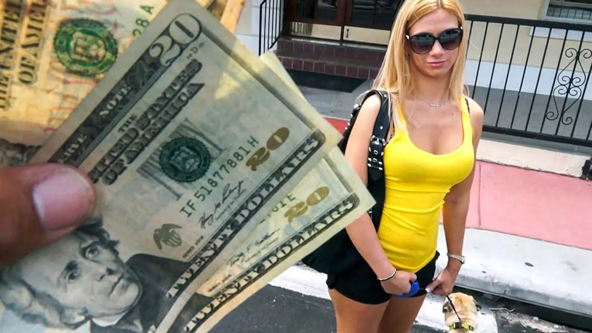 Cute Blondie Gets Tricked on the Bus - Bang Bus - 406405