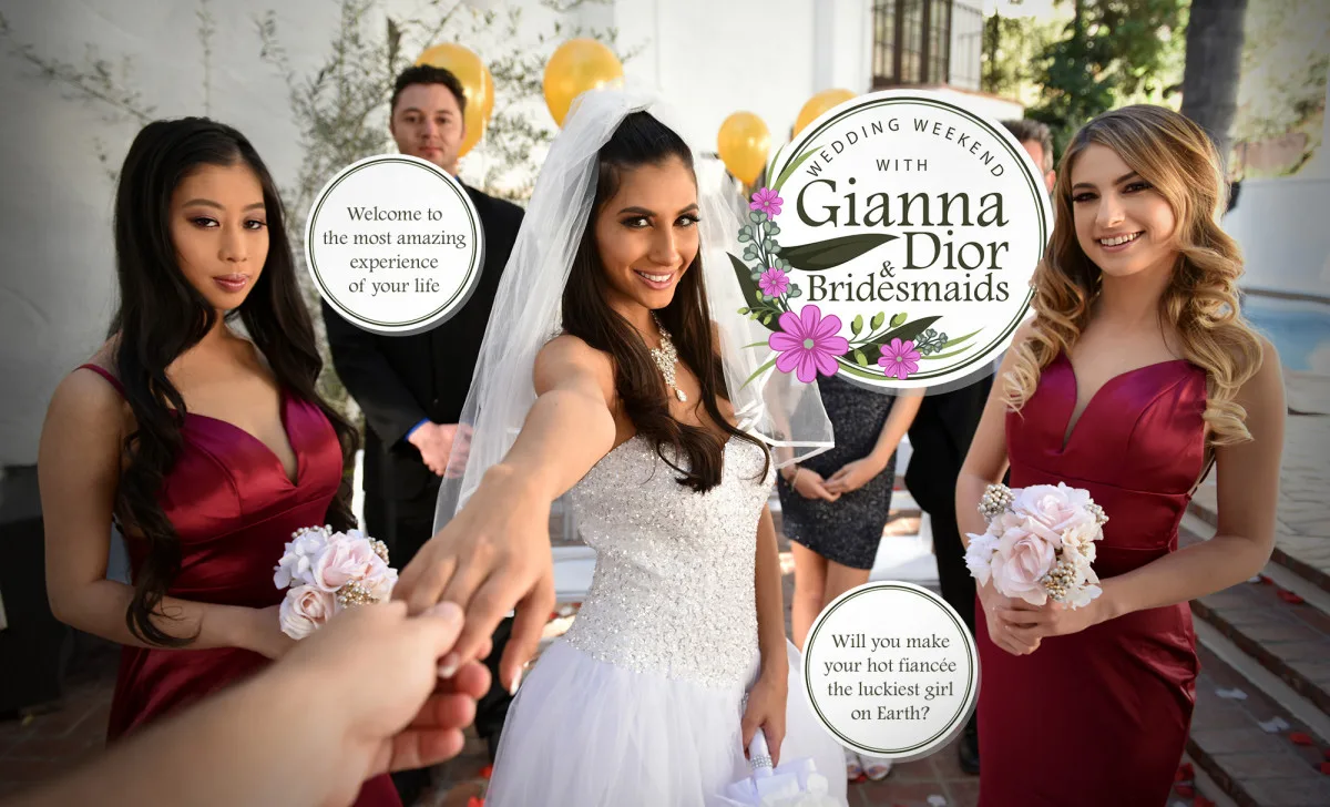 Wedding Weekend with Gianna Dior & Bridesmaids - Life Selector