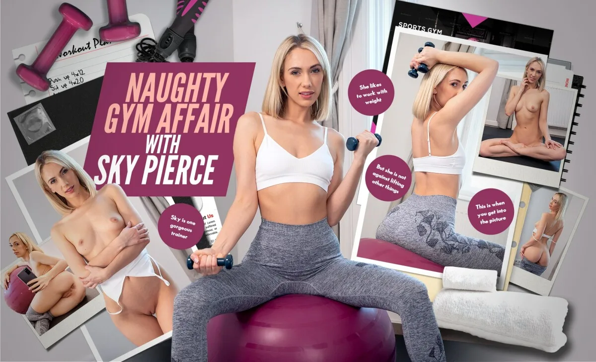 Naughty Gym Affair with Sky Pierce - Life Selector