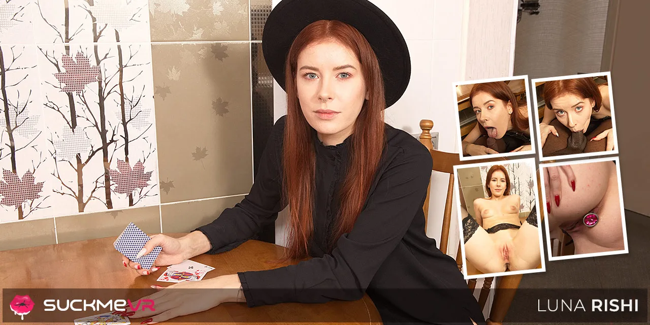 Russian Redhead Luna Rishi is here to suck and fuck in VR - Suck Me VR - 1134080