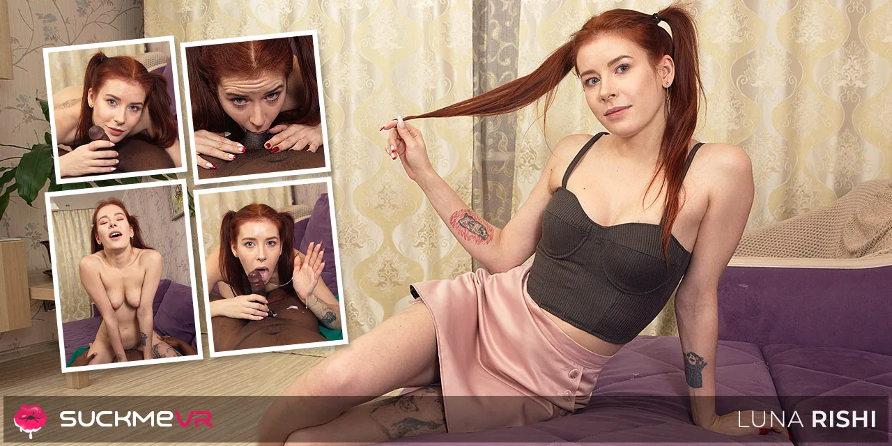 Luna Rishi Takes Her First BBC In The Ass - Suck Me VR - 1134089