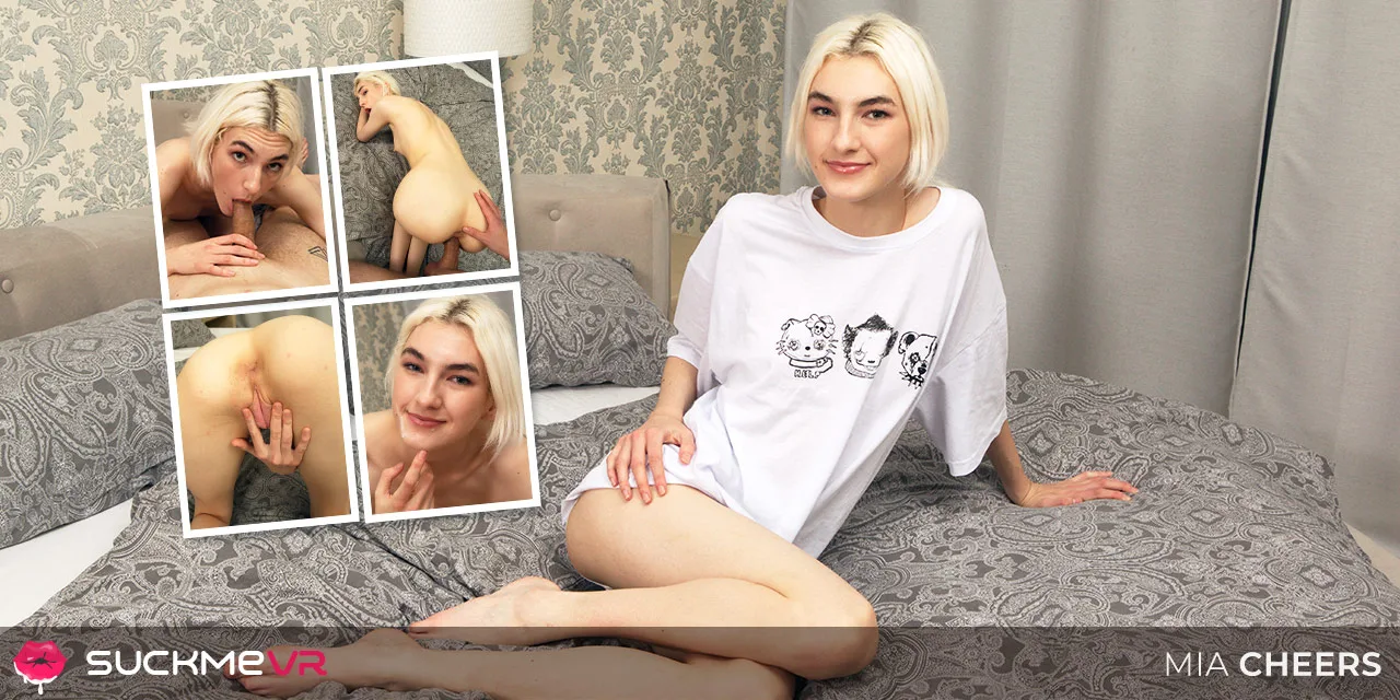 Extra Skinny Blonde Mia Cheers Gets Stretched Hard - Suck Me VR - 1134176