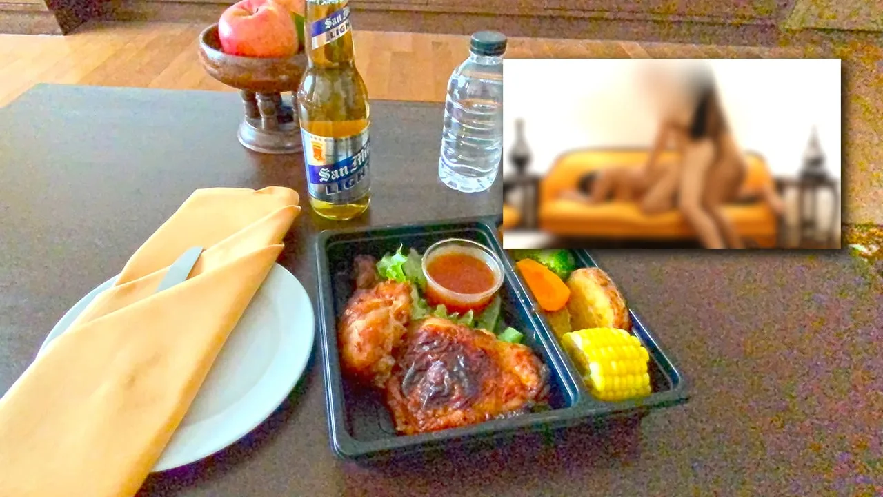 Secret Threesome Hookup And Quarantine Meal - Asian Sex Diary - 1127123